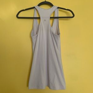 Yogalicious white workout tank